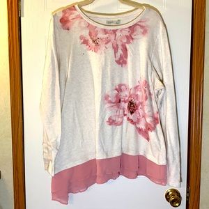 LOGO Lounge Feminine Long Sleeved Shirt